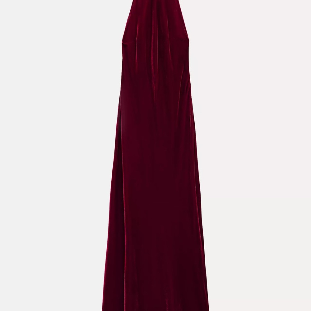 Zara Deep Red Maxi Dress